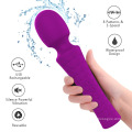 Adult USB Rechargeable Vibrating Clitoral Body Personal VibratorMassager Silicone AV Wand Woman Sex Toy Wand Massager